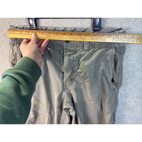 Vtg American Eagle Chino Pants Men's 32x34 Brown AE Skater Y2K Bootcut *READ - Picture 10 of 13